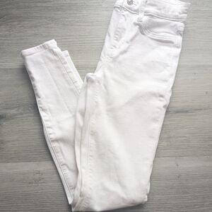 American Eagle Outfitters Women's Cream Skinny Jeans
